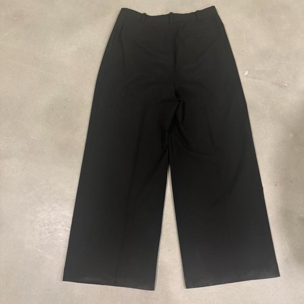 Classic Black Wide-Leg Trousers